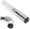 iplusmile 1Ensemble Conduits de Acier Inoxydable Tube Droit Connecteur pour Installation Facile Durabilité