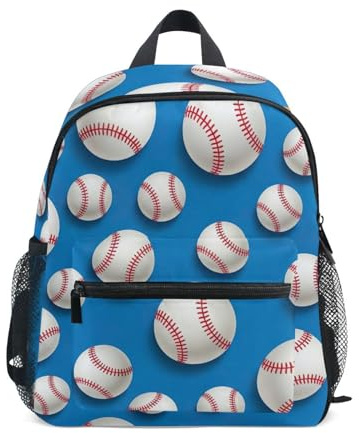 RPLIFE Rucksack für Kleinkinder, Mädchen, Jungen, Reisetasche, mit Namensschild, für Kinder, 3–8 Jahre, Weiß