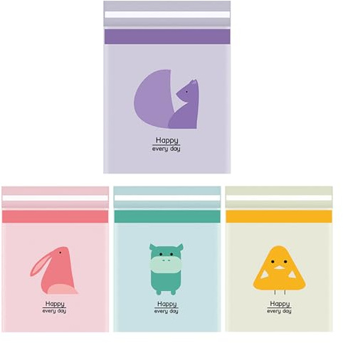 60PCS Cute Car Trash Bags, Self-Adhesive Car Garbage Bags, Waterproof Disposable Vomit Bag, Large Capacity Leak-Proof Portable Trash Bag, Bin Liners for Cars, Office, Home, Kitchen, Bedroom, Bathroom