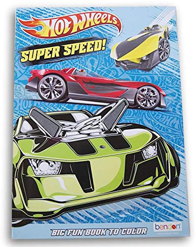Hot Wheels Go for it Jumbo Color and Activity Book