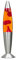 Moderne Lavalampe Orange Rot, klein, 36 cm, G9 25 W mit Kabelschalter, inklusive Leuchtmittel, Geschenkidee Weihnachten, Warm, Aktiv, Retro Lampe