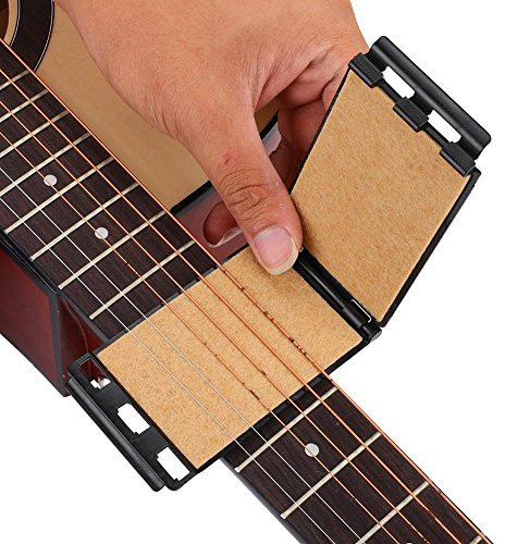 Dilwe Saite und Griffbrett Reiniger, Gitarre Bass Pflege Werkzeug