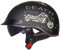 EBAYIN Casque Moto Homme Homologué Casque Bol Homologué Casque Moto Vintage Casque Jet pour Moto Casque Scooter Homme ECE Homologué Pilote Jet Casque Personnalité Casque de Moto,D-M=（57~58cm）