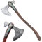 Blazing Steel Mittelalterliche Axt aus PU-Schaum, Cosplay-Kostüm, Party-Requisite, Nachbildung, 92,7 cm