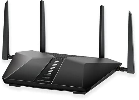 NETGEAR Nighthawk 6-Stream AX5400 WiFi 6 Router (RAX50) - AX5400 Dual Band Wireless Speed (Up to 5.4 Gbps) | 2,500 sq. ft. Coverage