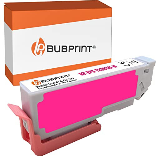 Bubprint Druckerpatrone kompatibel als Ersatz für Epson T3363 33XL Expression Premium XP-530 XP-540 XP-630 XP-635 XP-640 XP-645 XP-830 XP-900 Magenta