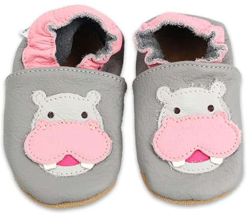 Beck Baby M dchen Hippo Lauflernschuh, Grau, 20 EU
