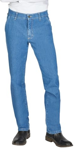 Club of Comfort - Herren Hose Garvey 7054 - helles Jeansblau Größe: 30