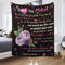 YISDZSW Mutter-Geschenke, Geschenke für Mutter, Mutter-Decke von Tochter, Sohn, dankbare Mutter-Überwurf, Decke für Muttertag, Geburtstag, Geschenk, 101,6 x 127,7 cm