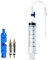 WSHuayee Bike Injector Kit 2.1oz/60ml Tire Sealant Injector Syringe BikeTubeless Sealant Syringe with Presta Schrader Valve Core Removal Tool for Most Sealants