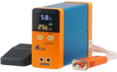 Punktschweißgerät für Akkuzellen 11,6 kW Battery Spot Welder,Battery Spot Welder .3mm Nickelstreifen Schweißen für 18650 16430 22650 32650 Batterie Li-ion Akkus 220V