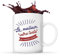 Planetee Tasse personnalisable Certifié Meilleur Homme du Monde : Mug Café ou Thé Drôle et Original | Idée Cadeau Personnalisée