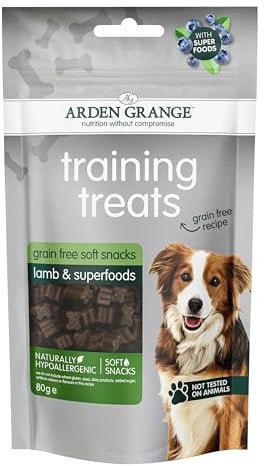 Arden Grange Training treats grain free with fresh lamb & superfoods 80g