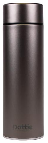Dottie Bottle Johnny Trinkflasche aus Titan - 420 ml - nur 206g - Ultraleichte Thermosflasche - Auslaufsicher