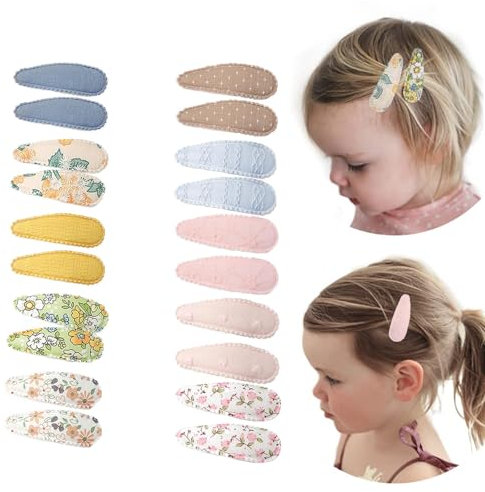 SURALIN 10 paia/20 pezzi Fermagli Per Capelli Per Bambini E Bambine Graziosi Fermagli Per Capelli Fatti A Mano Per Neonati E Bambini Piccoli