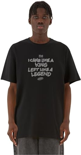 Mister Tee Herren Like A Legend Oversize Tee Black, XXL