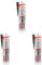 fischer Sanitärsilicon DSSA 310 ml Anthrazit, Silikon zum Abdichten & Verfugen im Sanitär- und Küchenbereich (Packung mit 3)