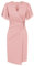 GRACE KARIN Robe Crayon pour Femmes élégante en Mousseline de Soie Robe de soirée Festive Moulante Robes de soirée Gris Rose M
