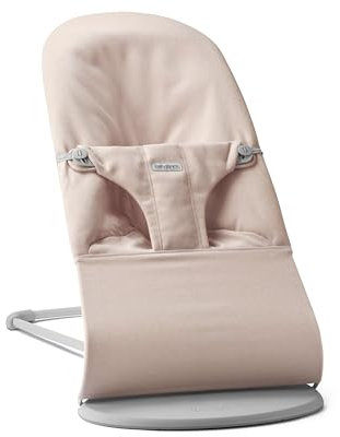 BabyBjörn Babywippe Bliss, Gewebt Melange, Hellrosa
