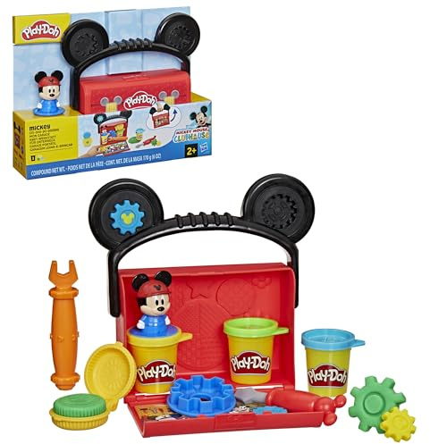 Play-Doh Disney Junior On-the-Go Garage Mickey Mouse Playset