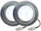 eufeifeiegds 2-Piece 12V DC 1.5W Undercabinet Cooker Hood Light 60mm Hole Range Hood Bulb Light Smoke Vent Light Replace 20W Halogen Bulb wefeiegds(With EL connector,Warm White 3000K)