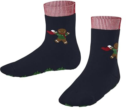 FALKE Unisex Kinder Gingerbread Friends Stoppersocken rutschhemmende Noppen