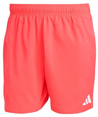 adidas Men's Swim Shorts 5 INCH, Lucid red/White, XXL