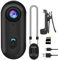 bayehngs Mini Thumb Action Camera, Wearable Small Body Camera, Portable Vlogging Camera, Hands-Free POV Camcorder Helmet Camera for Cycling, Motorcycle (Simple Bundle with 64G Card)