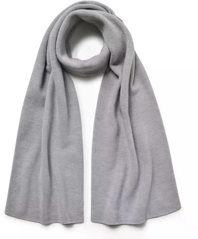 FALKE Unisex Scarf Half-Cardigan Merino Schal schnelltrocknend