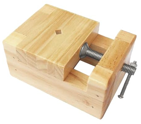 Housoutil Pince en bois pour la coupe de sceaux, étau professionnel pour lit de pierre pour étudiants, force de serrage compacte et forte pour l'apprentissage de la culture traditionnelle du phoque