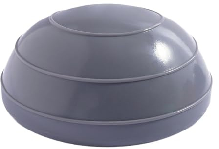 Ronyme Balance Pod Ball Pilates Fitness Half Dome Stepping Pad Training Dot für Flexibilität Koordination Erwachsene, Grau