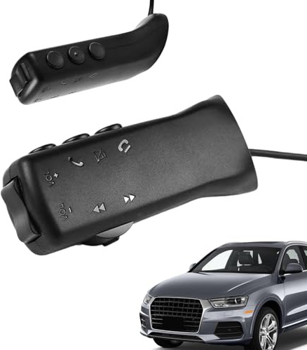 Mando a distancia universal para volante | Adaptador de control lateral inteligente para volante de coche