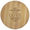 Personalised Engraved Full of Love Large Round Chopping Board - Great For The Cheeses!! by C.P.M.