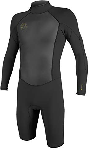 O'Neill Men's O'Riginal 2mm Back Zip Long Sleeve Spring Wetsuit, Black/Black, 2XL