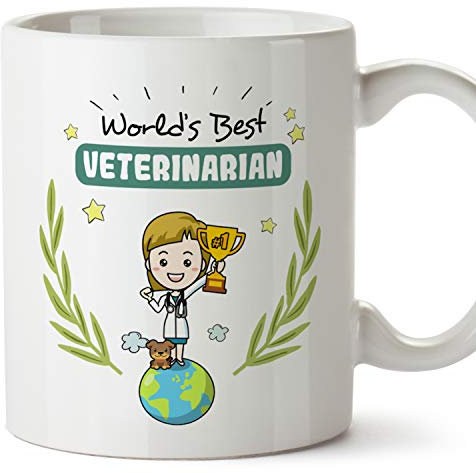 (Tasse in Englisch) Veterinär 350 ml besten der welt