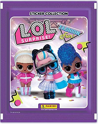 Panini 10 x L.O.L Surprise Fashion Fun Sticker Collection Packs (10 versiegelte Packungen)