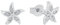 Amor Ohrstecker Damen, onesize, Gold, Kommt in Geschenk Box