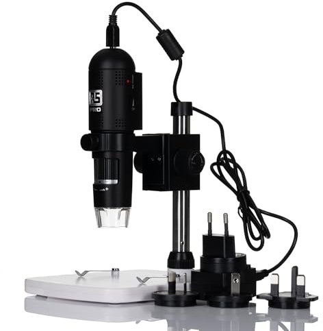 RS PRO Wi-Fi Digital Mikroskop, Vergrößerung 10 → 230X Beleuchtet, LED, 3M, 5M, 8M, 12M Pixel Batteriebetrieben