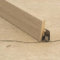 Sockelleiste für Vinylboden Prestige Eiche Beige - Höhe: 58 mm Tiefe: 18 mm Länge: 2400 mm - WASSERFEST verleimt (Prestige Eiche Beige, 240 cm | Sockelleiste)