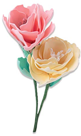 Sizzix Bigz Stanzschablone 3-D Wildflowers von Lisa Jones, 665192