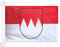 AZ FLAG Bootflagge Franken 45X30Cm - Franken Bootsfahne 30 x 45 Cm Marine Flaggen