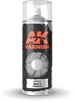 AK SPRAY AK1013 Matt Varnish (400ml) (2 nozzles)