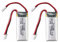 7.4V 300mAh High-rate Lithium Battery for WLToys F959 F959S XK A600 A700 A800 A430 RC Airplane Model Fixed-wing Glider Rechargeable Battery