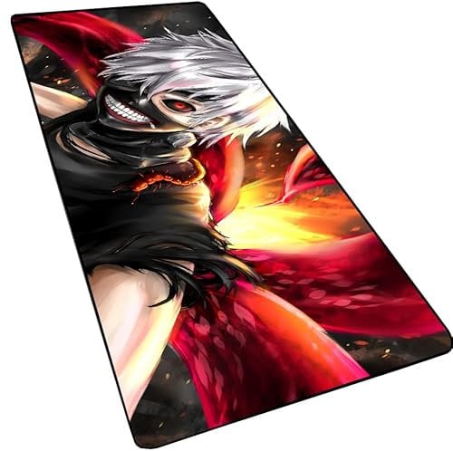 Anime Large Extended Gaming Mouse Pad Mat Wide & Long Mousepad 31.5 X 11.8 X 0.12 Ultra Thick 3mm