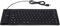 HelloCreate Teclado plegable de silicona con 85 teclas, cable USB, resistente al agua, silencioso, suave al tacto, portátil, para PC, portátil, portátil, color negro