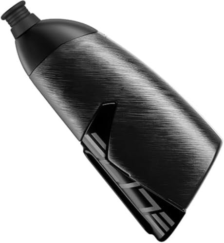 Elite S.R.L. Unisex – Erwachsene Elite Crono CX Trinkflasche, Schwarz, 500ml