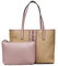 GUESS Vikky Tote, Bag Women, Rose, Taille Unique