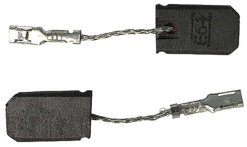 vhbw 2x Kohlebürste 16 x 10 x 5mm kompatibel mit Metabo WQ 125 AV, WQ 125 SP, WQ 1400 Winkelschleifer, Stichsäge