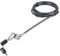 StarTech.com Universal Laptop Lock 6.6ft (2m), Security Cable For Notebooks Compatible With Noble Wedge/Nano/K-Slot, Keyed Locking Cable, Cut-Resistant Carbon Steel Cable (UNIVK-LAPTOP-LOCK)