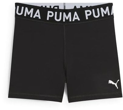 PUMA W Strong Short Tight-HW 3 Pantalones Cortos de Punto, Negro Black, L Unisex Adulto